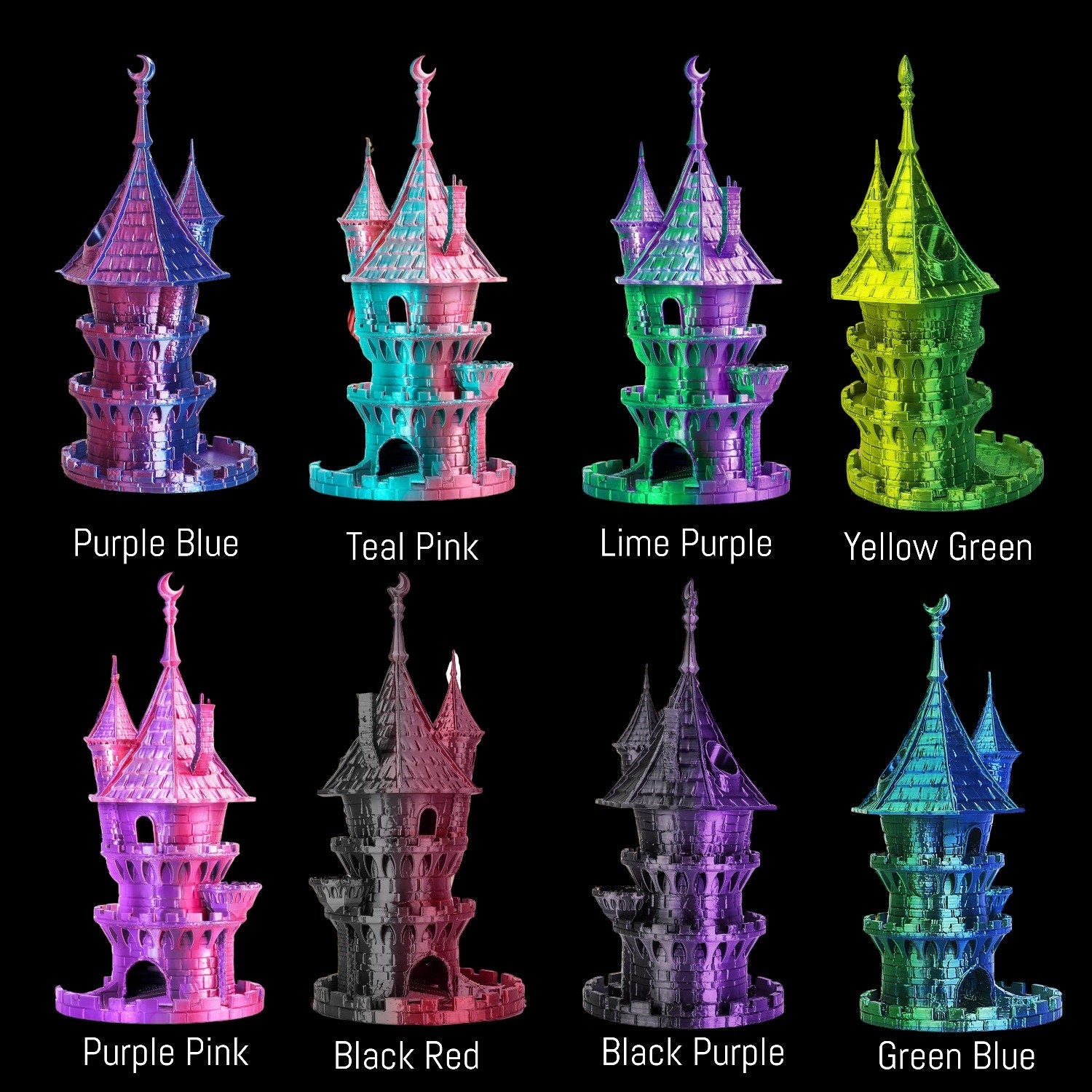 Flexi Bat, Articulated Bat, 3D printed bat, Halloween home decor, magic colours, 3D Print, Fidget Toy, MatMire Makes