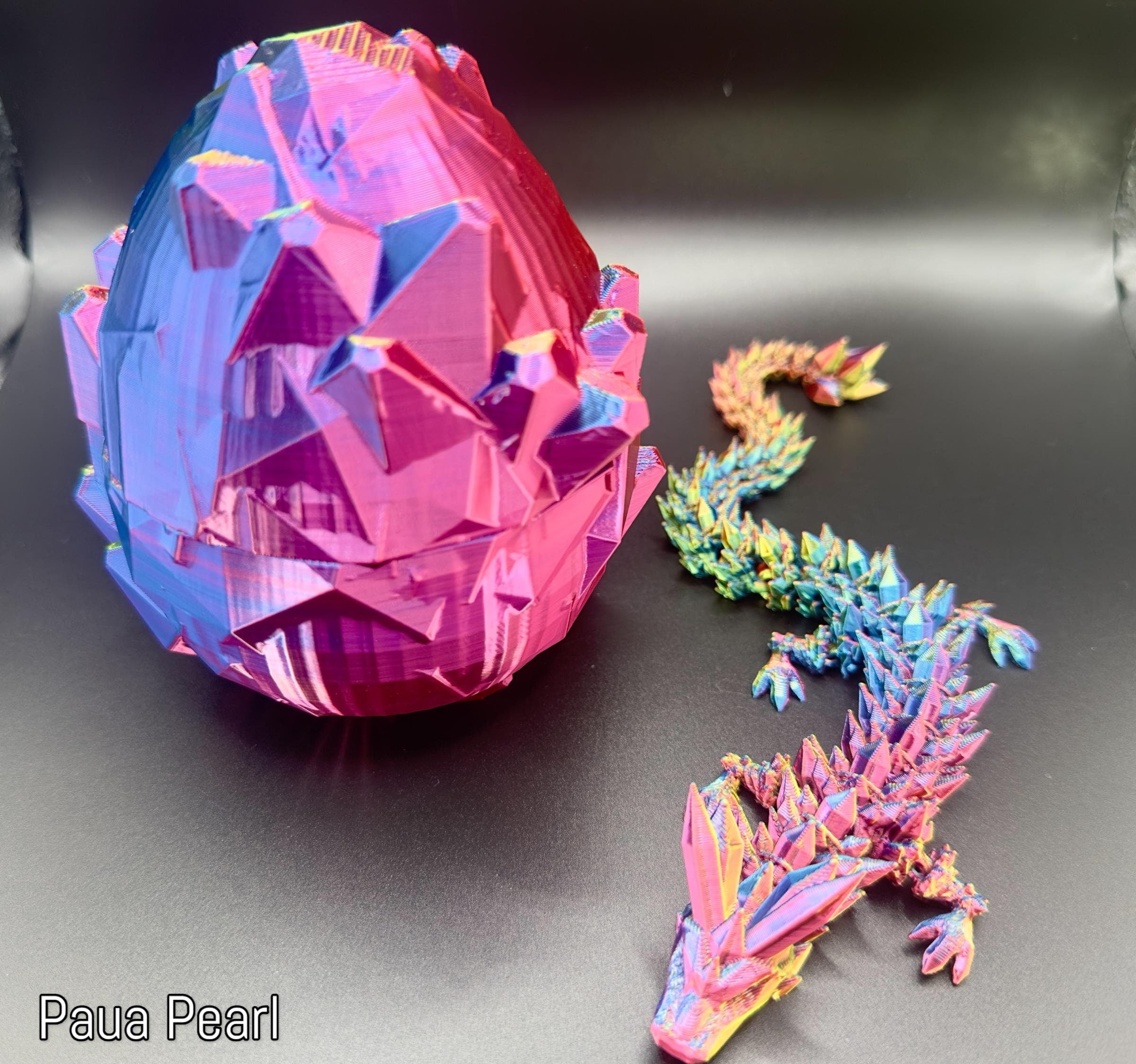 3d printed dragon egg Dragon Fidget Toy, Personalized Dragon Egg, Dragon Toy, 3d Printed Dragon, Articulated Dragon for Kids, 3d Printed